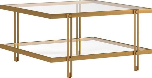 Dolores Gold Metal Orta Sehpa - Image 1