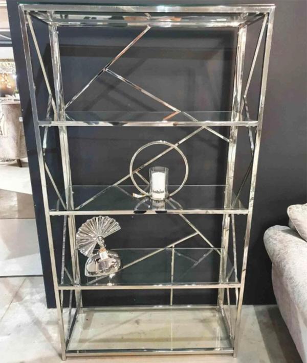 Vilma Paslanmaz Metal Kitaplık&duvar Rafı - Image 1