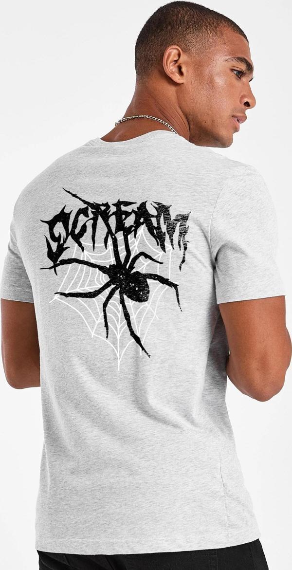 Unisex Scream Baskılı Tasarım Tshirt - Image 1