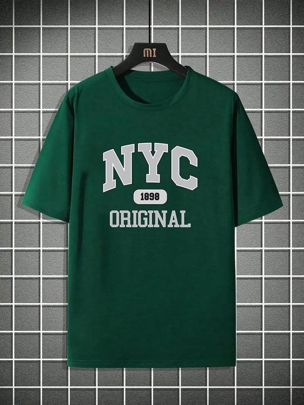 NYC Baskılı Unisex Oversize Tshirt - Image 1