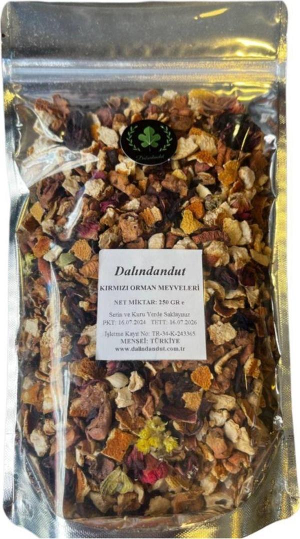 Dalındandut Yeni Mahsül Doğal Kırmızı Orman Meyveleri 250 Gr - Image 1