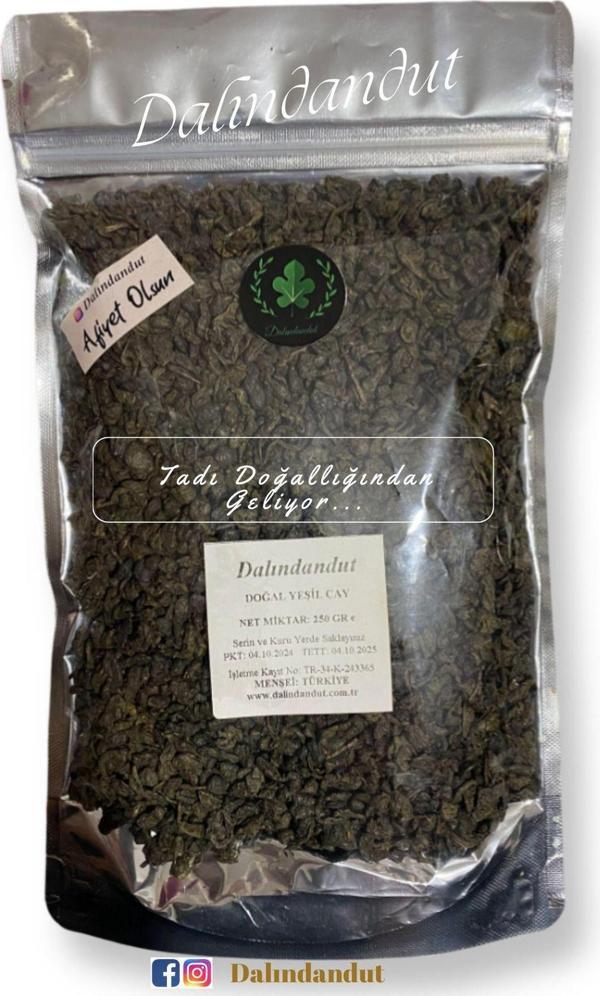 Dalındandut Yeni Mahsül Doğal Organik Yeşil Çay 250Gr - Image 1
