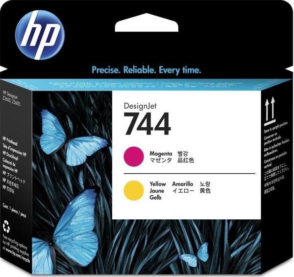 Feyza Bilişim® HP 744 Magenta&Yellow Orijinal Baskı Kafası Printhead (F9J87A) 								 - Image 1