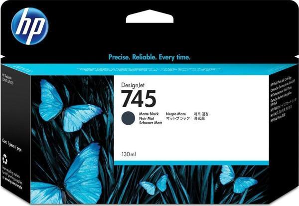 Feyza Bilişim® HP 745 Matt Black 130 ml. Mat Siyah Orijinal Plotter Designjet Mürekkep Kartuşu (F9J99A)								 - Image 1