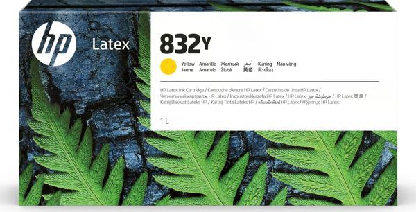 Feyza Bilişim® HP 832Y 1 litrelik Yellow Latex Orijinal Mürekkep Kartuşu (4UV08A)								 - Image 1