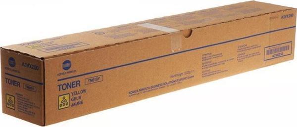 Feyza Bilişim® Konica Minolta TN-619 Orjinal Sarı Toner Bizhub Press C-Serie 1060 1070 (A3VX250) - Image 1