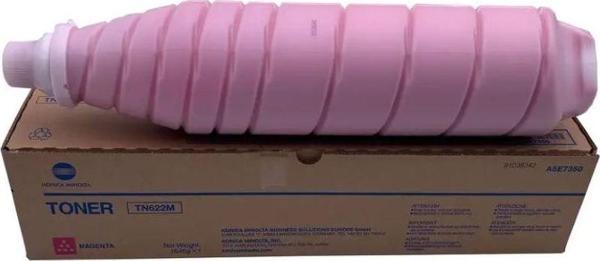 Feyza Bilişim® Konica Minolta TN-622 Orjinal Kırmızı Toner Bizhub C-1085 C-1100 C-6085 1.645g.(A5E7350) - Image 1