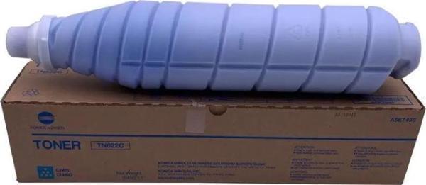 Feyza Bilişim® Konica Minolta TN-622 Orjinal Mavi Toner Bizhub C-1085 C-1100 C-6085 1.645g.(A5E7450) - Image 1