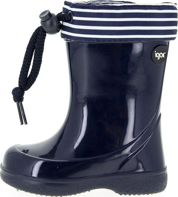 W10105 Pipo Nautico Çocuk Lacivert Yağmur Çizmesi - Image 1