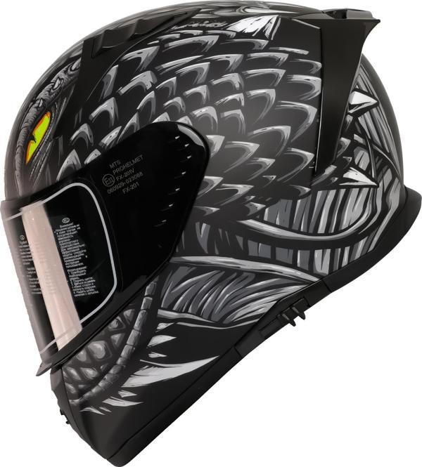 MTS 801 DRAGLAX GREY FULL FACE KASK - Image 1