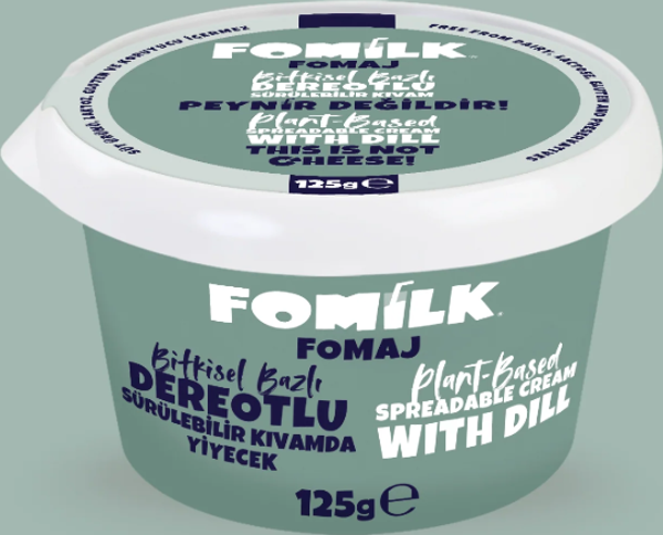 Fomilk Bitkisel Bazlı Dereotlu Sürülebilir Kıvamda Yiyecek 125 GR x 2 Adet - Image 1