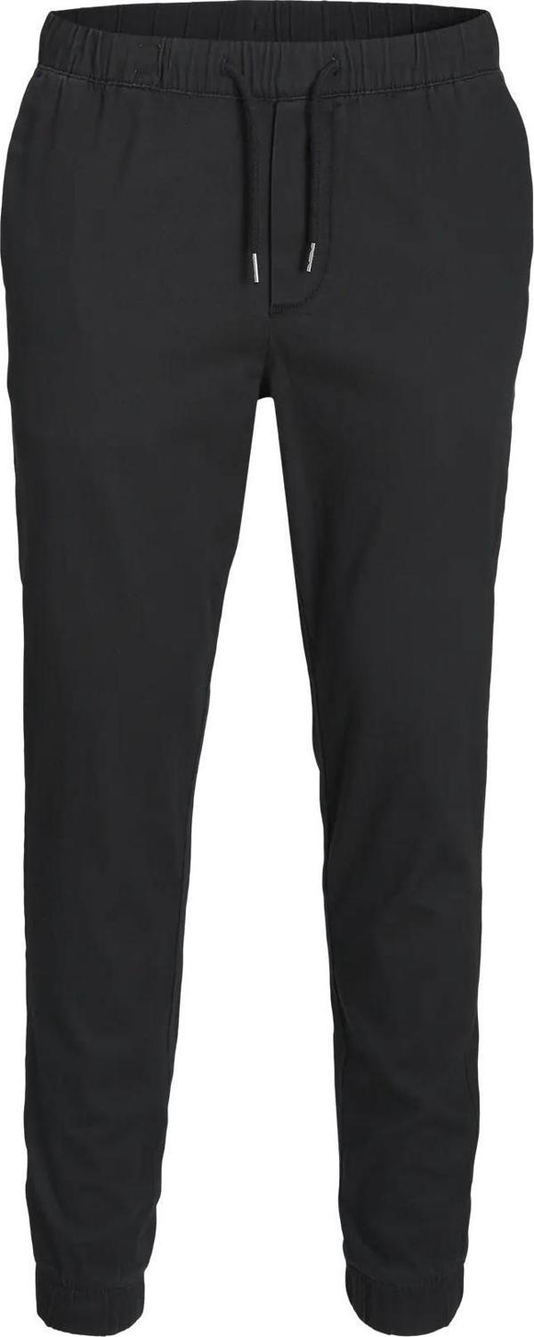 Jack&Jones Erkek Jpstgordon Paçası ve Beli Lastikli Pamuklu Jogger Pantolon 12224518 Siyah - Image 1