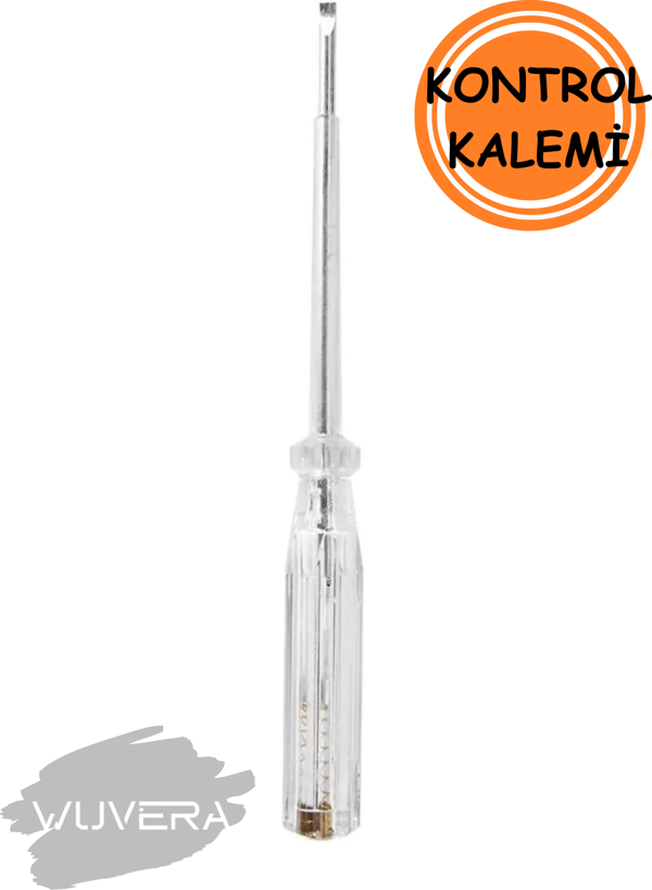 Wuvera Lüks Kontrol Kalemi – 190 mm Düz Uçlu - Image 1