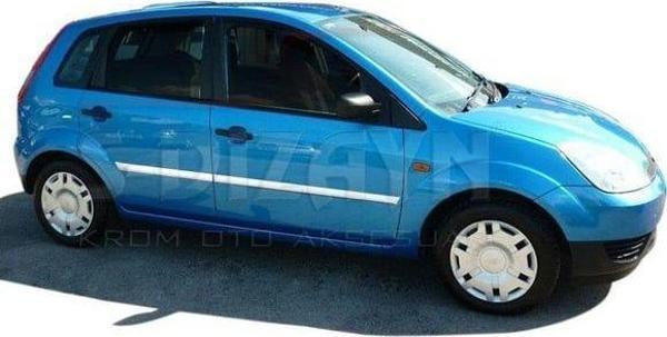 Ford Fiesta Uyumlu Yan Kapı Çıtası -2009 Paslanmaz Çelik Parça - Image 1