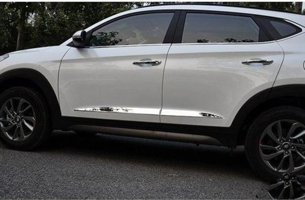 Hyundai Tucson Uyumlu Yan Kapı Çıtası Paslanmaz Çelik Parça - Image 1