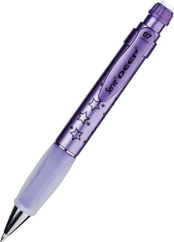 Serve Deep Versatil Kalem Desenli Metalik Mor 0.7 mm - Image 1