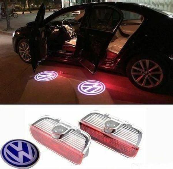 Volkswagen Passat Uyumlu B6 Kapı Altı Hayalet Logo Orjinal Lazer LED Parça - Image 1