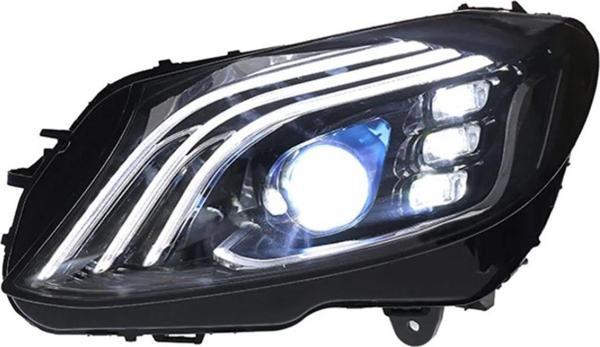 W205 C Uyumlu Serisi İçin Maybach Görünüm LED Far (14-20) Parça - Image 1
