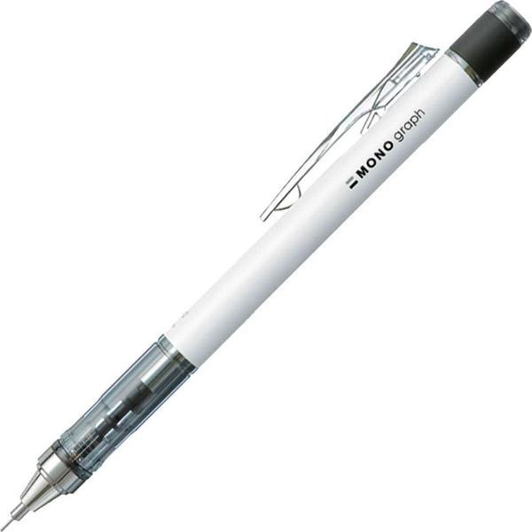 Tombow Mono Graph Mekanik Kurşun Kalem 0.7 Mm Beyaz - Image 1