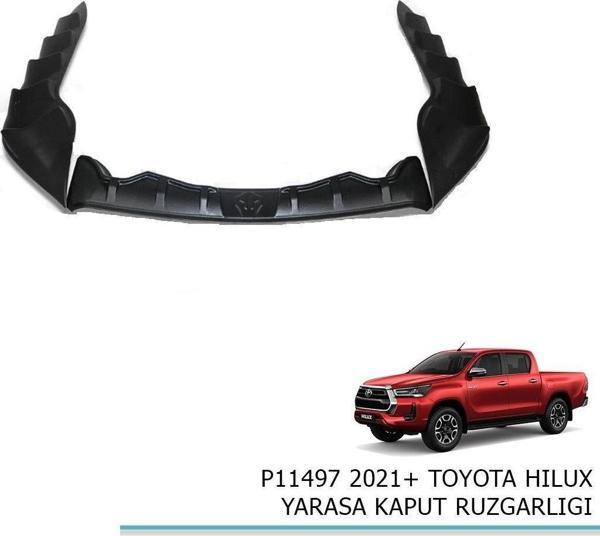 Toyota Hilux Uyumlu Yarasa Kaput Rüzgarlığı 2021+ Parça - Image 1