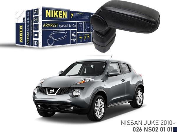 Nissan Juke Uyumlu -2010 Araca Özel Kol Dayama Siyah Niken Parça - Image 1
