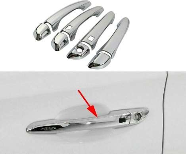 Hyundai Tucson Uyumlu 2015 Sonrası Kapı Kolu (Sensörlü) ABS Krom Parça - Image 1