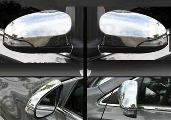 Toyota Corolla Uyumlu 2013 2018 Ayna Kapağı ABS Krom Parça - Image 1