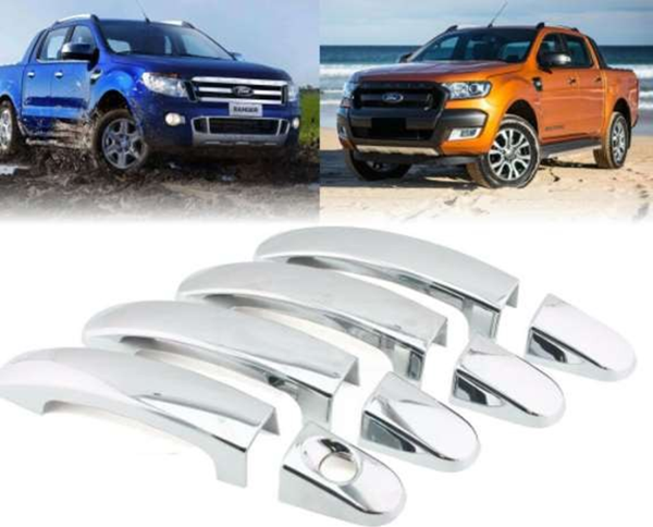 Ford Ranger Uyumlu 2012 Sonrası Kapı Kolu ABS Krom Parça - Image 1