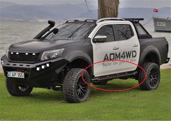 Nissan Navara Uyumlu Yan Basamak 2010-2021 Aqm-M30 Parça - Image 1