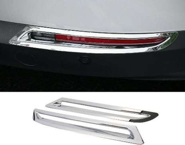 Volkswagen Tiguan Uyumlu 2008 2015 Arka Reflektör Çerçevesi Krom Parça - Image 1