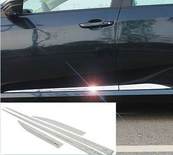 Honda Civic Uyumlu 2016 Sonrası Yan Kapı Çıtası Krom Parça - Image 1