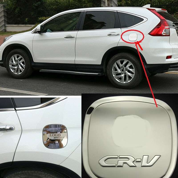 Honda Cr-V Uyumlu 2013 2017 Depo Kapağı Kaplama Krom Parça - Image 1