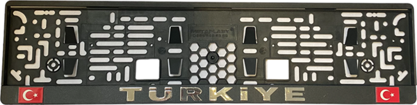Geçme plaka altı TÜRKİYE - Adet / DAPLY48 - Image 1