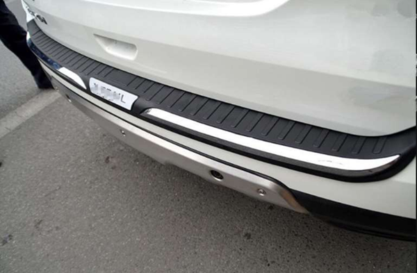 Nissan X-Trail Uyumlu 2014 2017 Arka Tampon Eşik Koruma ABS Parça - Image 1