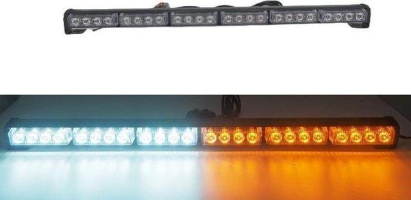 Çakar lamba 24 led animasyonlu sarı-beyaz 12-24v/ LAPA537 - Image 1