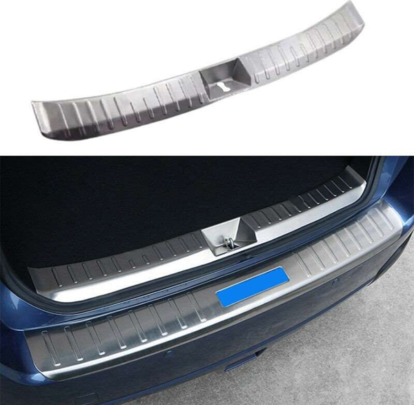 Subaru Forester Uyumlu 2013 2018 Arka Tampon Eşiği Krom Parça - Image 1