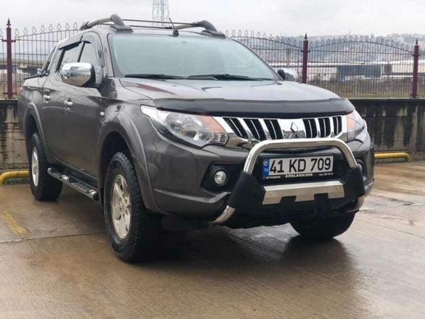 Mitsubishi L200 Uyumlu Ön Tampon Koruma Demiri 2007+ / 2020+ Poliüretan Pwt15 Parça - Image 1
