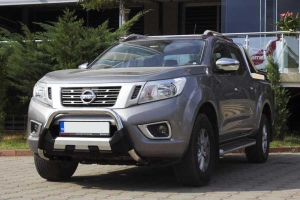 Nissan Navara Uyumlu Ön Tampon Koruma Demiri 2006+ / 2016+ Poliüretan Pwt15 Parça - Image 1