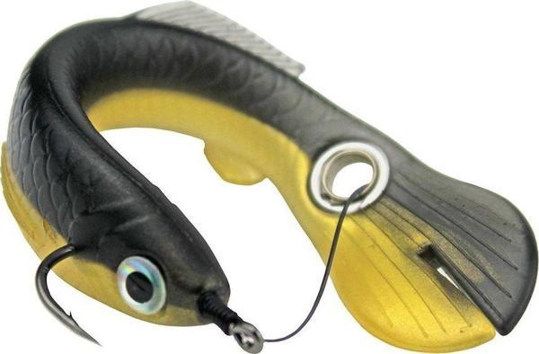 Sea Horse Nemesis Shad 10cm Black Gold 5 Li Pkt - Image 1