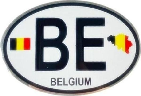 Arma BE Belgıum oval 125x85 mm armalı / YACIY173 - Image 1