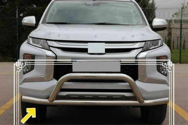 Toyota Revo Uyumlu Ön Koruma Krom FaceOff Chrome 2006-2021 Pst14 Parça - Image 1