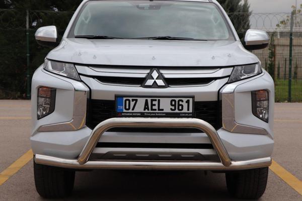 Mitsubishi L200 Uyumlu Ön Koruma Krom 2015-2019 Pst14 Parça - Image 1