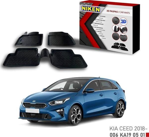 Kia Ceed -2018 için Uyumlu 3D Paspas - Image 1