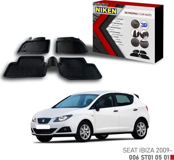 Seat Ibiza -2009 için Uyumlu 3D Paspas - Image 1