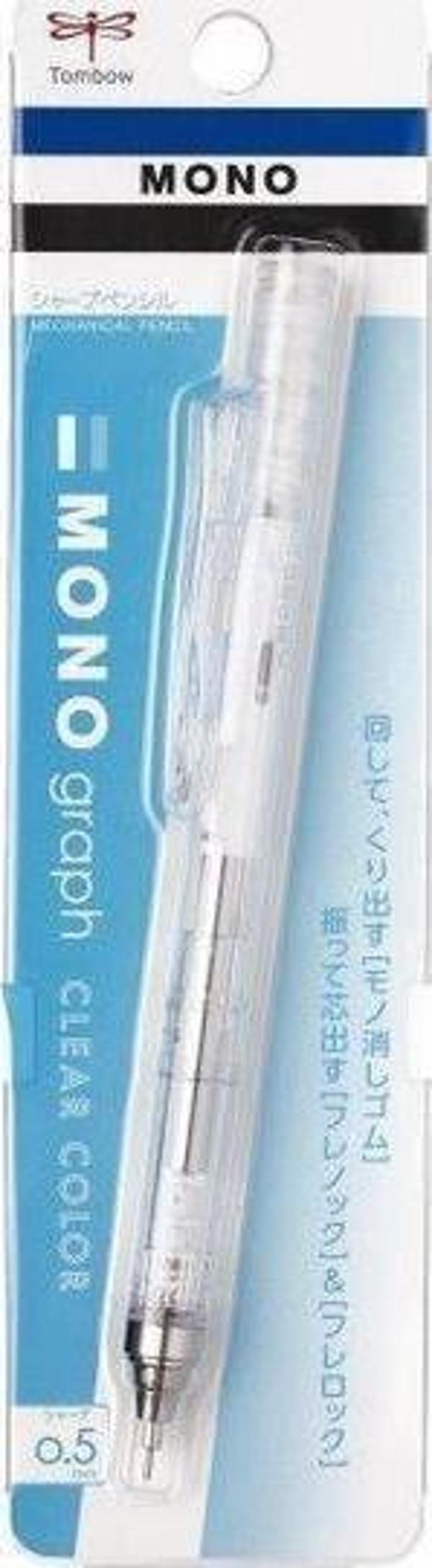 Tombow Mono Graph Clear Versatil Kalem 0,5 Mm Şeffaf - Image 1