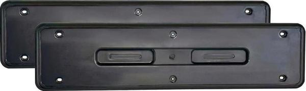 Hummer Tipi Abs Plastik Oto Plakalık Parlak Siyah 1 Takım 2 Adet - Image 1