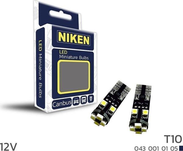 Niken Led Ampul T10 Canbus Park Ledi 8 Ledli 12V - Image 1