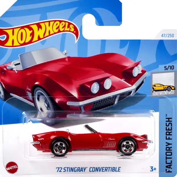 Hot Wheels Tekli Arabalar 72 Stingray Convertible HTD09 - Image 1