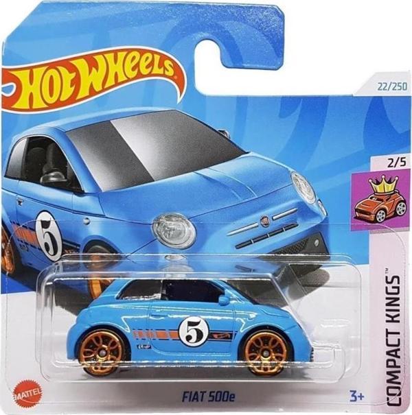 Hot Wheels Tekli Arabalar Fiat 500E HTD03 - Image 1
