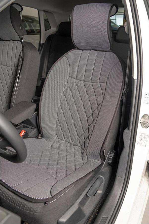 
Opel Vectra C Lüx Oto Koltuk Minderi Ön 2'li Set Elegance Serisi GRİ - Image 1